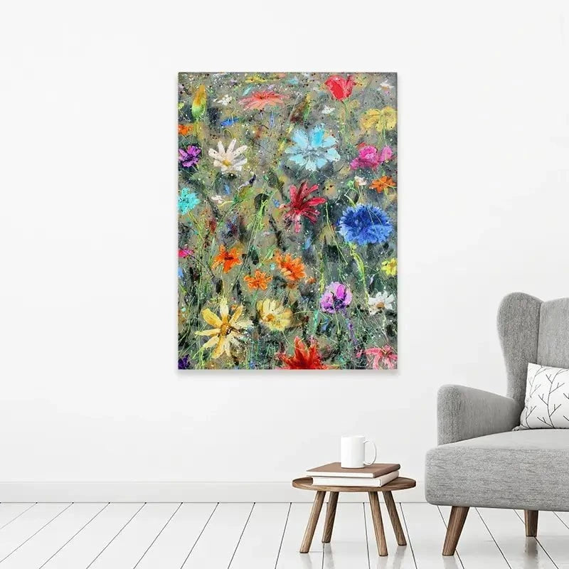Wild Flowers Canvas Print Wild Flowers Canvas Print wall art product Studio Paint-Ing
