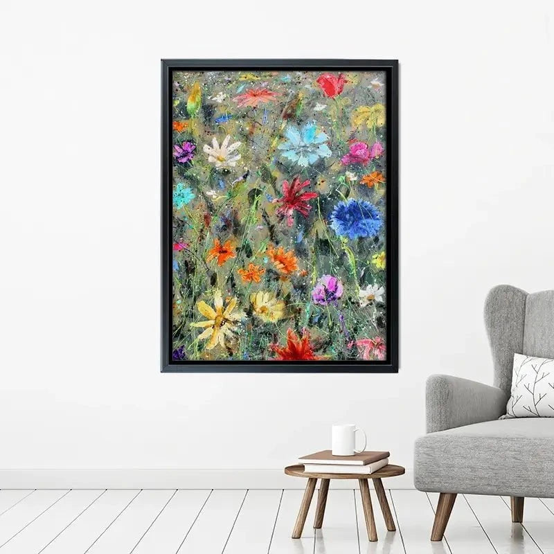 Wild Flowers Canvas Print Wild Flowers Canvas Print wall art product Studio Paint-Ing
