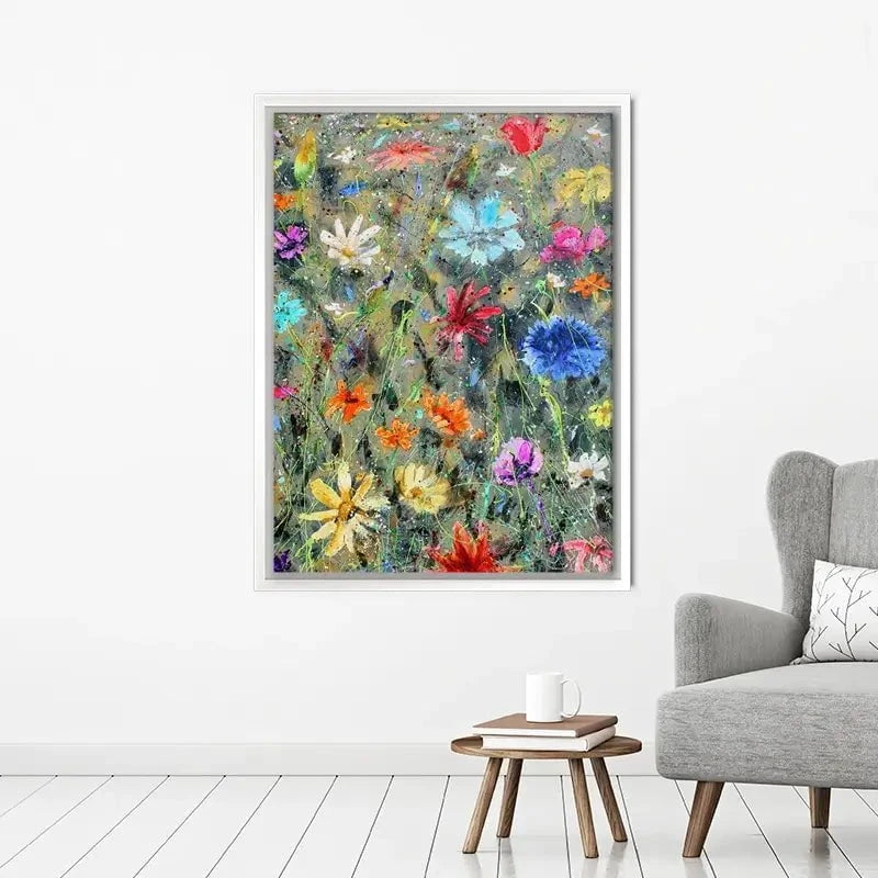 Wild Flowers Canvas Print Wild Flowers Canvas Print wall art product Studio Paint-Ing