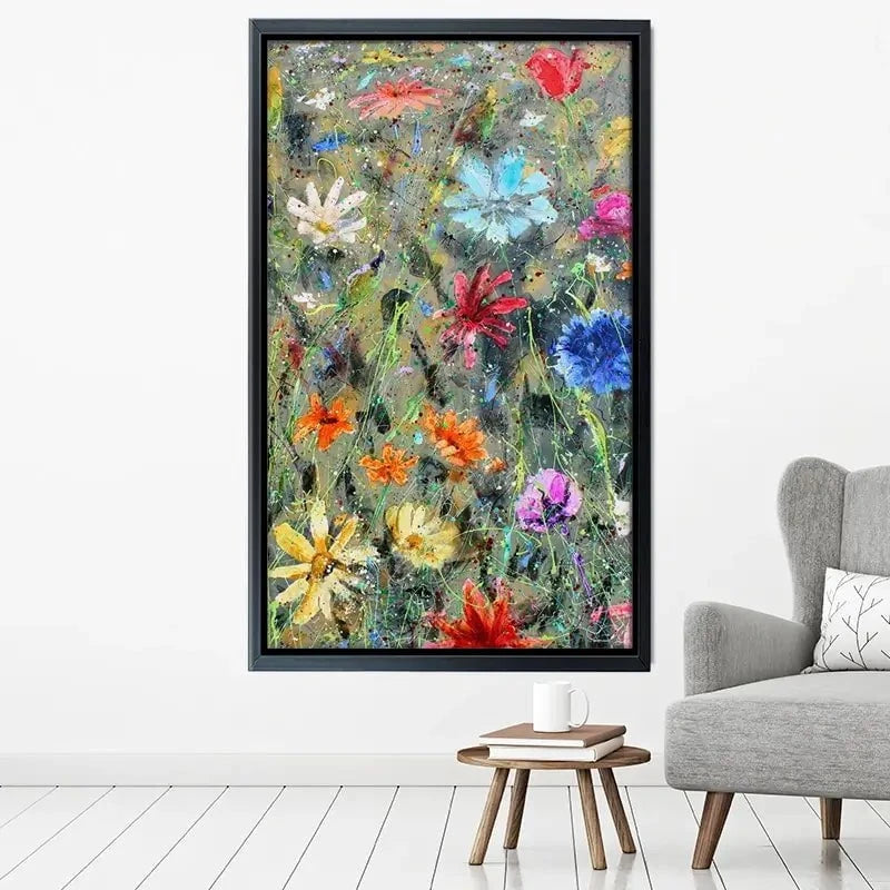 Wild Flowers Canvas Print Wild Flowers Canvas Print wall art product Studio Paint-Ing