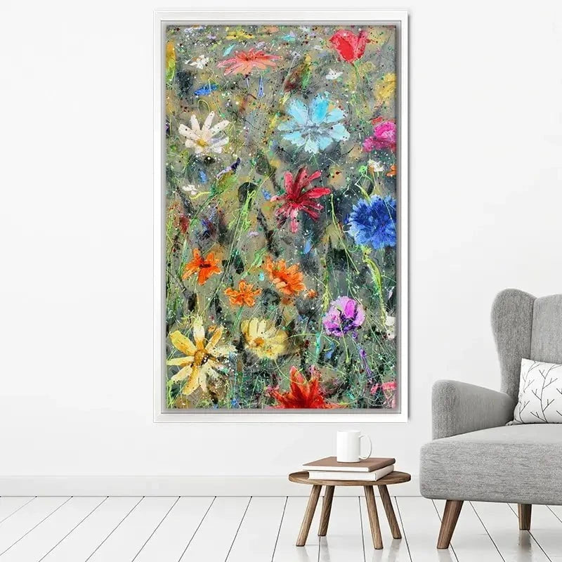Wild Flowers Canvas Print Wild Flowers Canvas Print wall art product Studio Paint-Ing