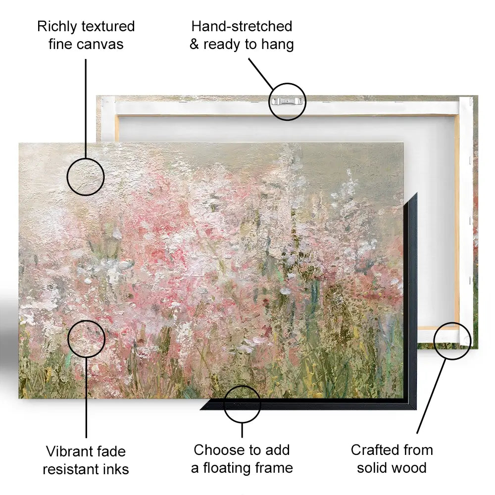 Wild Garden Canvas Print Wild Garden Canvas Print wall art product Carol Robinson