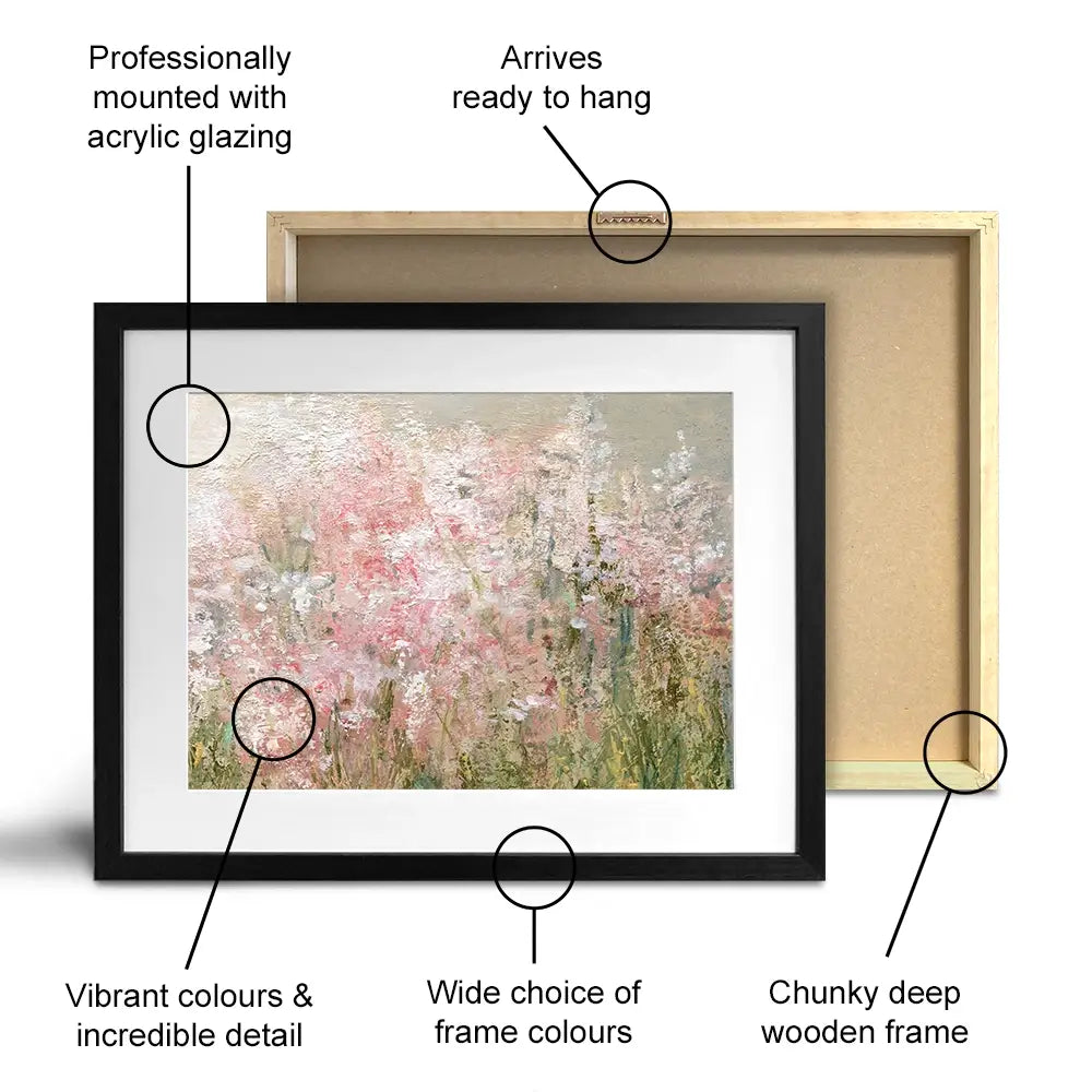 Wild Garden Framed Art Print Wild Garden Framed Art Print wall art product Carol Robinson