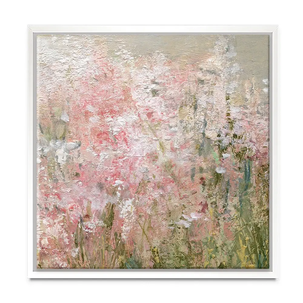 Wild Garden Square Canvas Print Wild Garden Square Canvas Print wall art product Carol Robinson