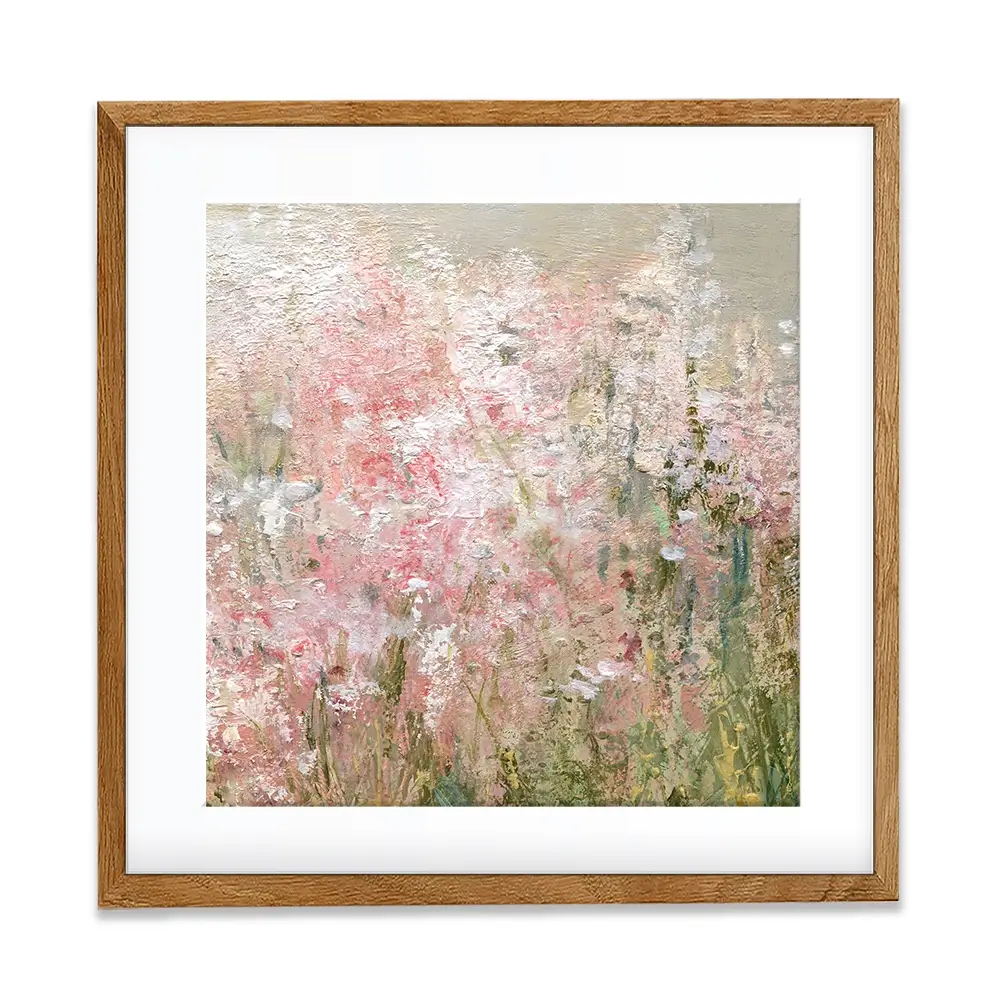 Wild Garden Square Framed Art Print Wild Garden Square Framed Art Print wall art product Carol Robinson