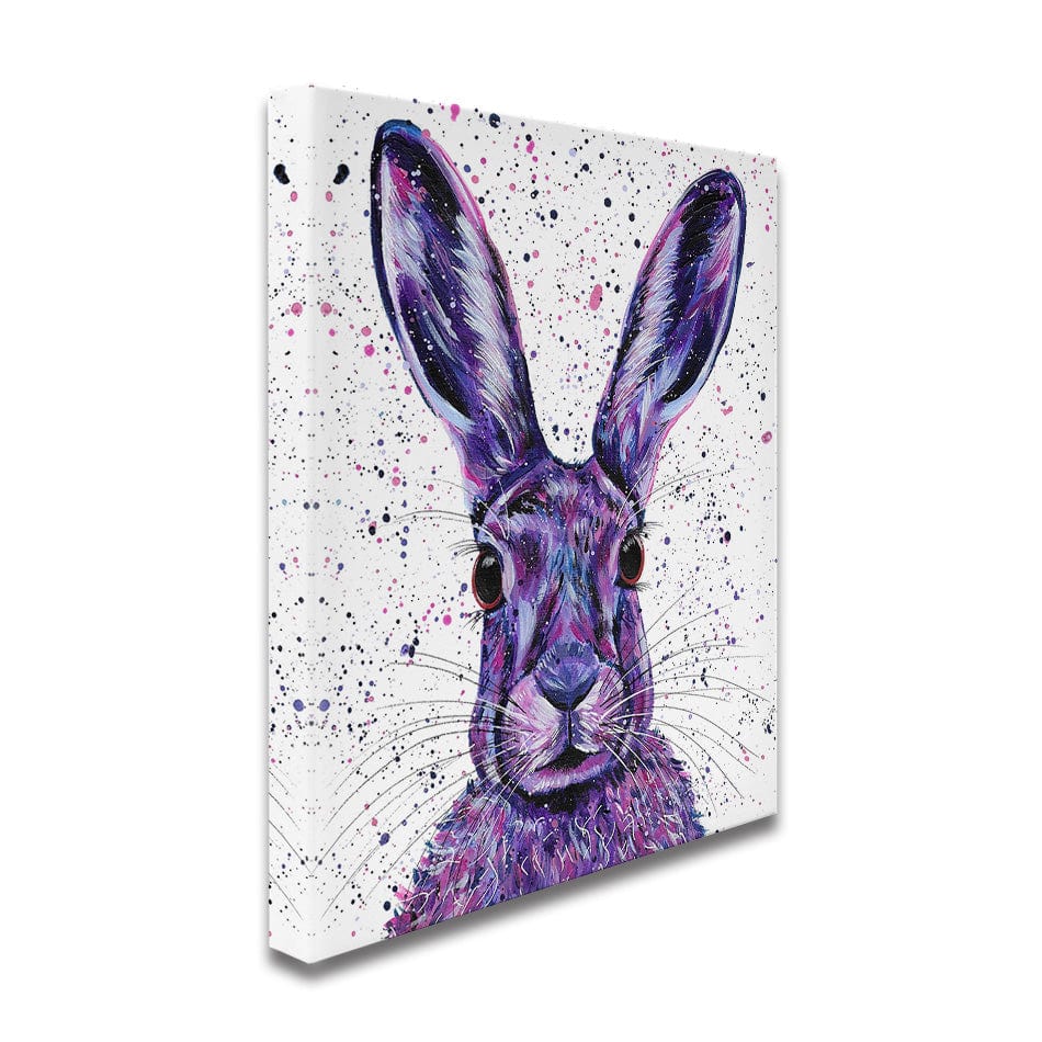 Wild Hare Hallie Canvas Print Wild Hare Hallie Canvas Print wall art product Emma LC Art
