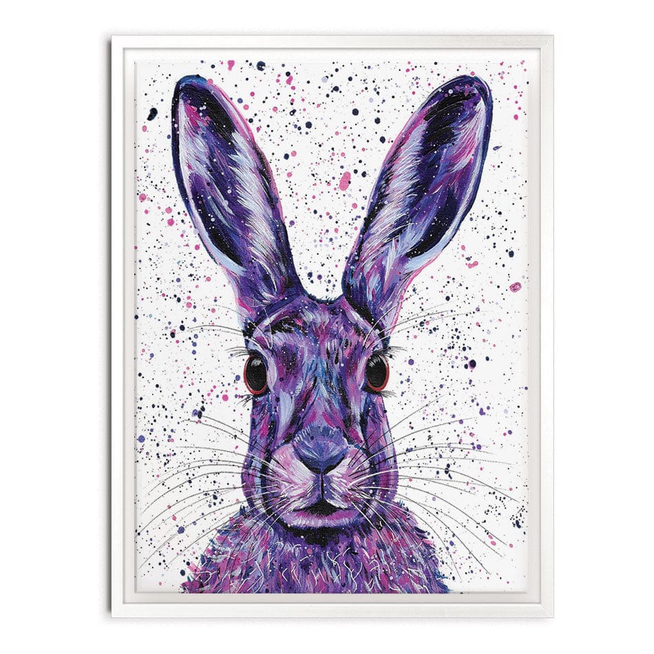 Wild Hare Hallie Canvas Print wall art product Emma LC Art