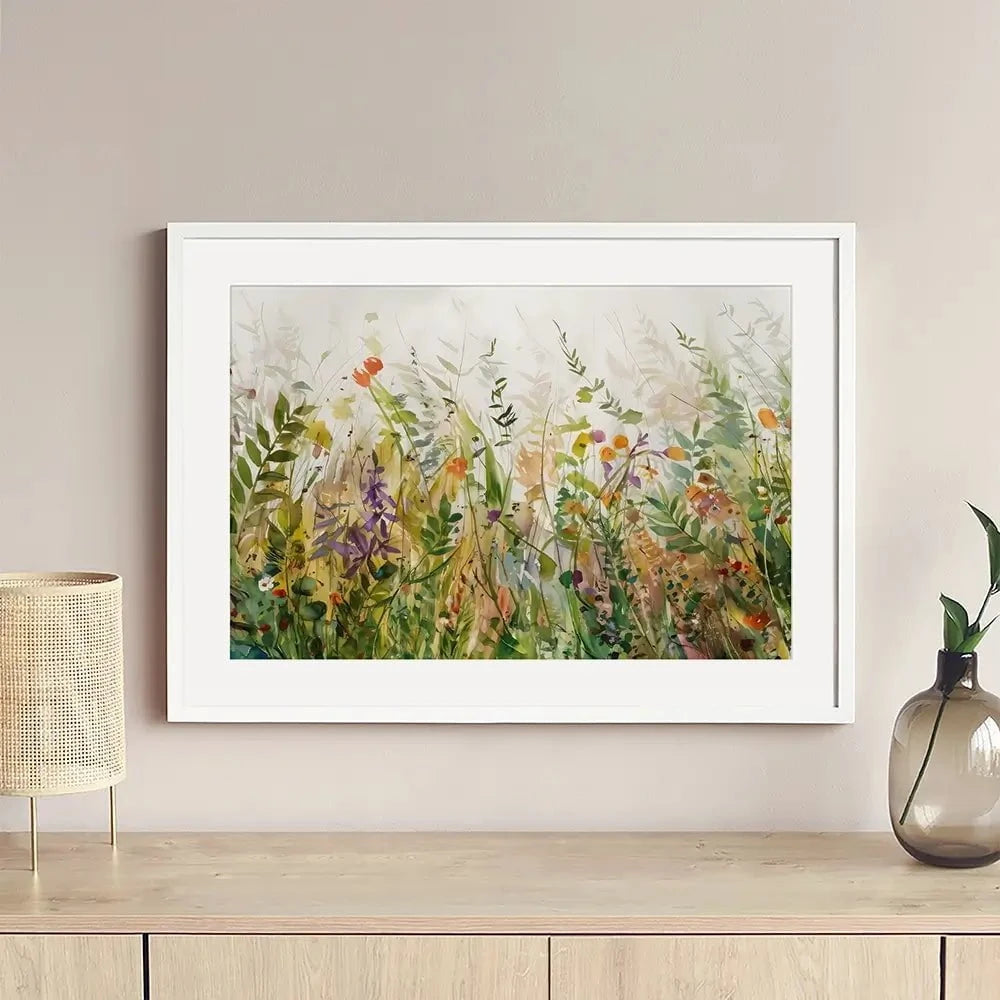 Wild Meadow Framed Art Print Wild Meadow Framed Art Print wall art product Creative Studio - Independent