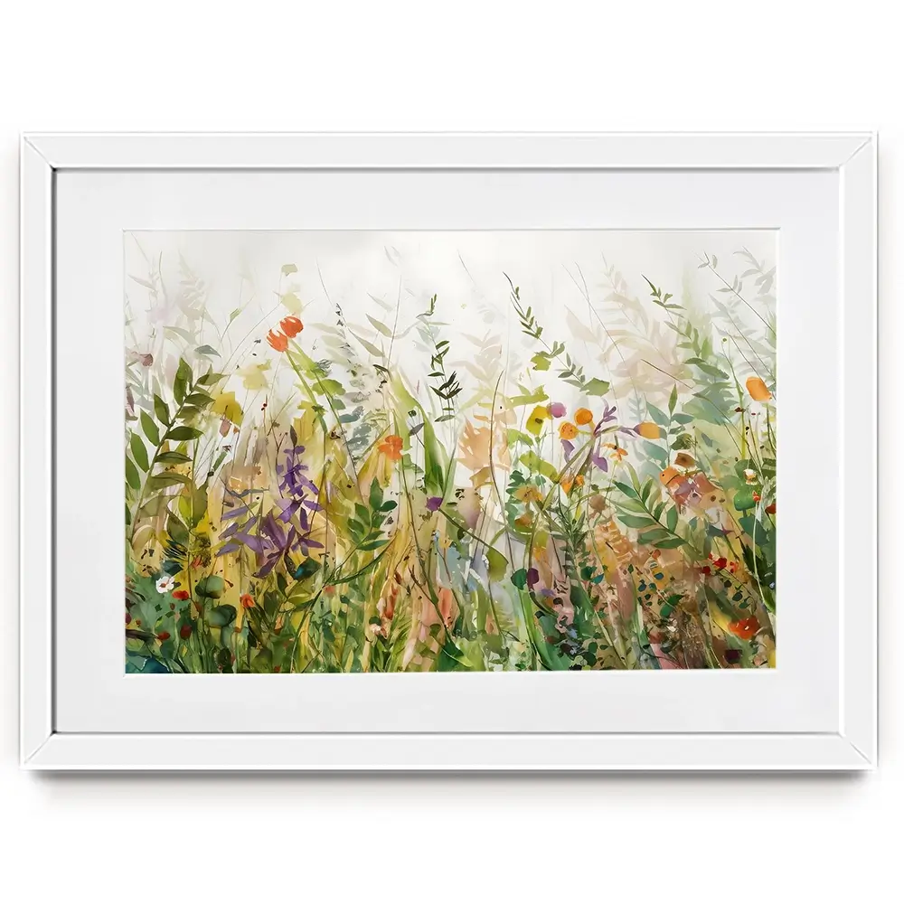 Wild Meadow Framed Art Print Wild Meadow Framed Art Print wall art product Creative Studio - Independent