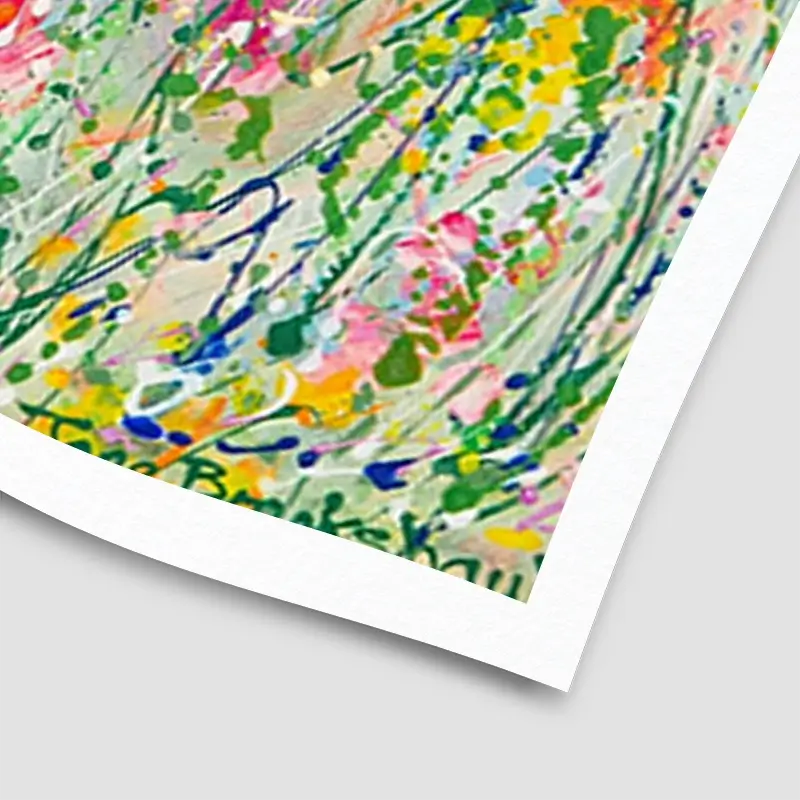 Wild Meadow In Green Art Print Wild Meadow In Green Art Print wall art product Jane Brookshaw