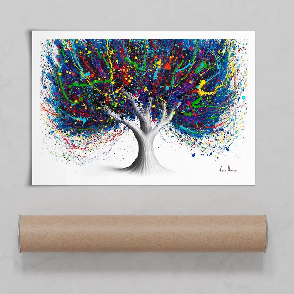 Wild Party Tree Art Print Wild Party Tree Art Print wall art product Ashvin Harrison