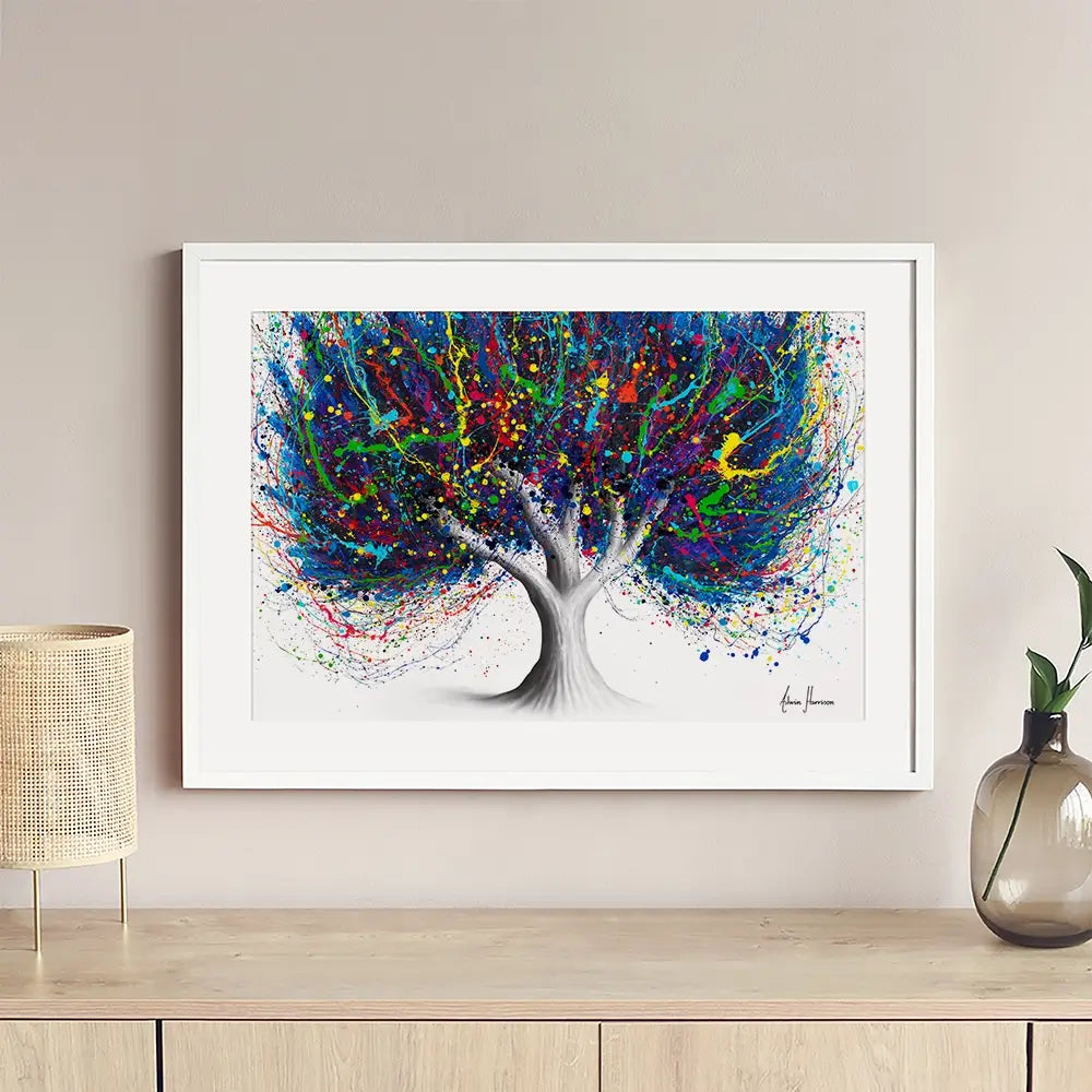 Wild Party Tree Framed Art Print Wild Party Tree Framed Art Print wall art product Ashvin Harrison