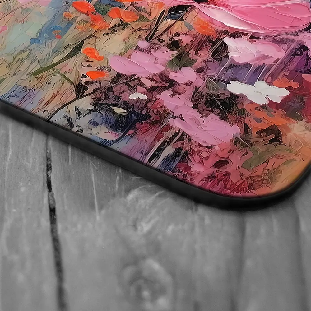 Wild Pink Meadow Coaster Set Wild Pink Meadow Coaster Set wall art product David Alexander Elder