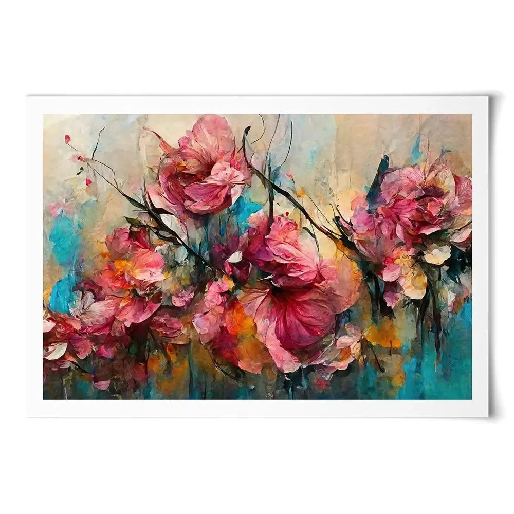 Wild Pink Roses Art Print Wild Pink Roses Art Print wall art product Treechild