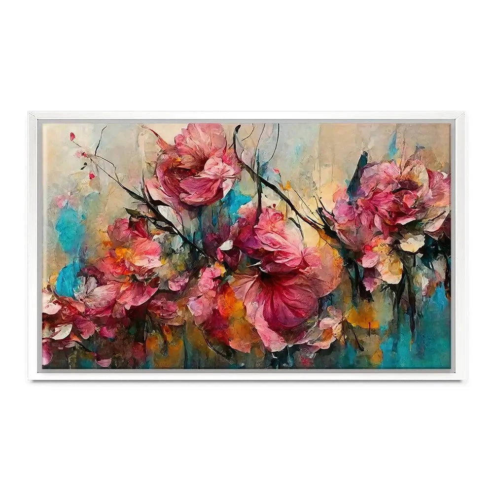 Wild Pink Roses Canvas Print Wild Pink Roses Canvas Print wall art product Treechild