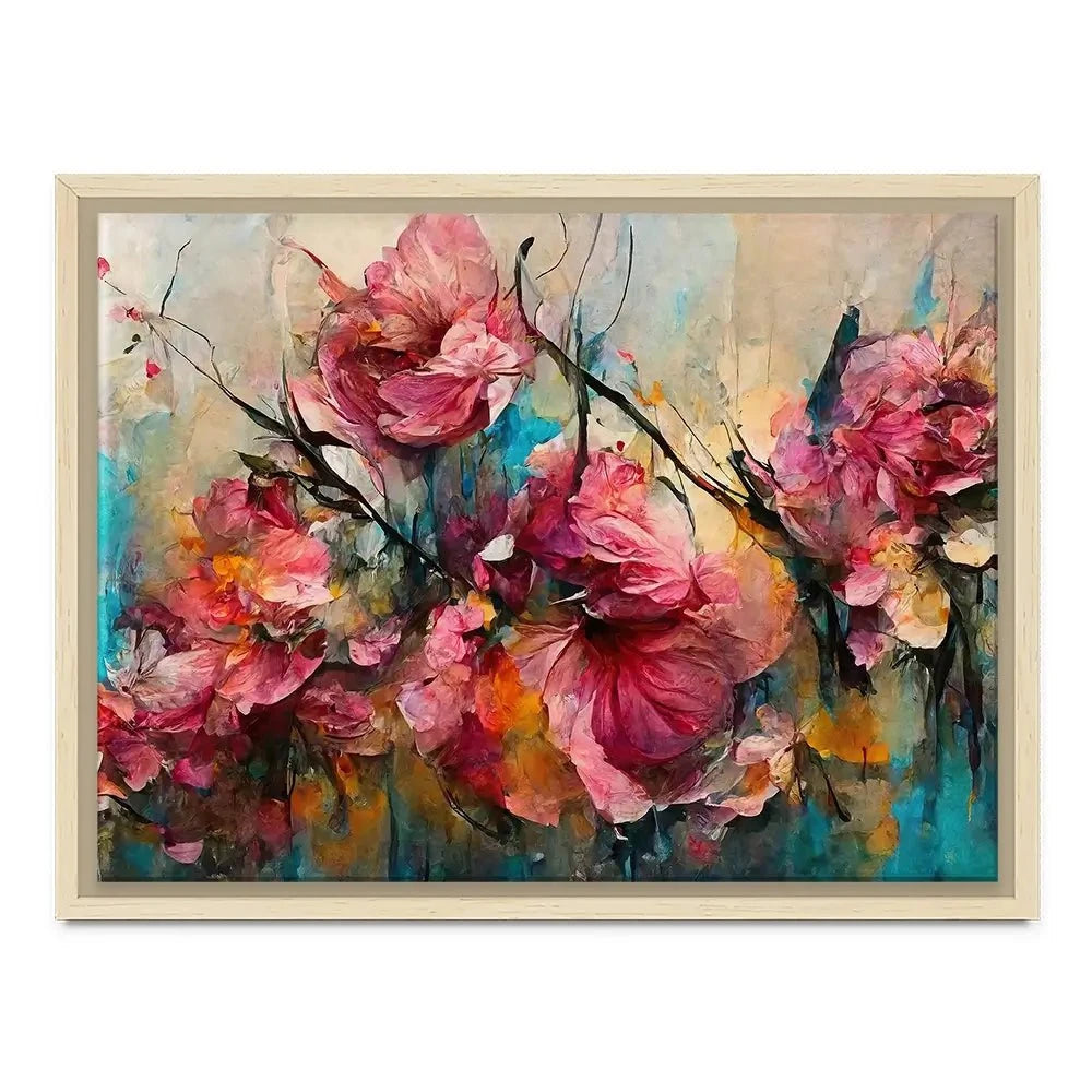 Wild Pink Roses Canvas Print Wild Pink Roses Canvas Print wall art product Treechild