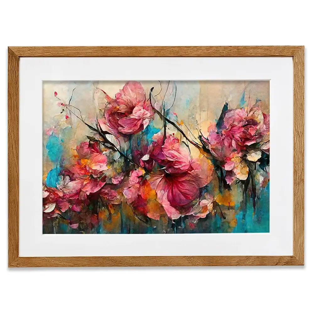 Wild Pink Roses Framed Art Print Wild Pink Roses Framed Art Print wall art product Treechild