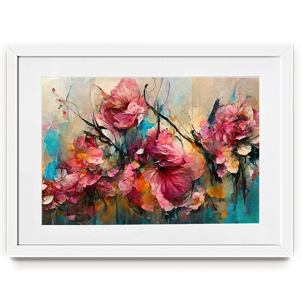 Wild Pink Roses Framed Art Print Wild Pink Roses Framed Art Print wall art product Treechild