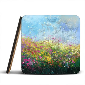 Wild Poppy Seeds Coaster Set Wild Poppy Seeds Coaster Set wall art product Laure Bury