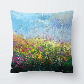 Wild Poppy Seeds Cushion Wild Poppy Seeds Cushion wall art product Laure Bury