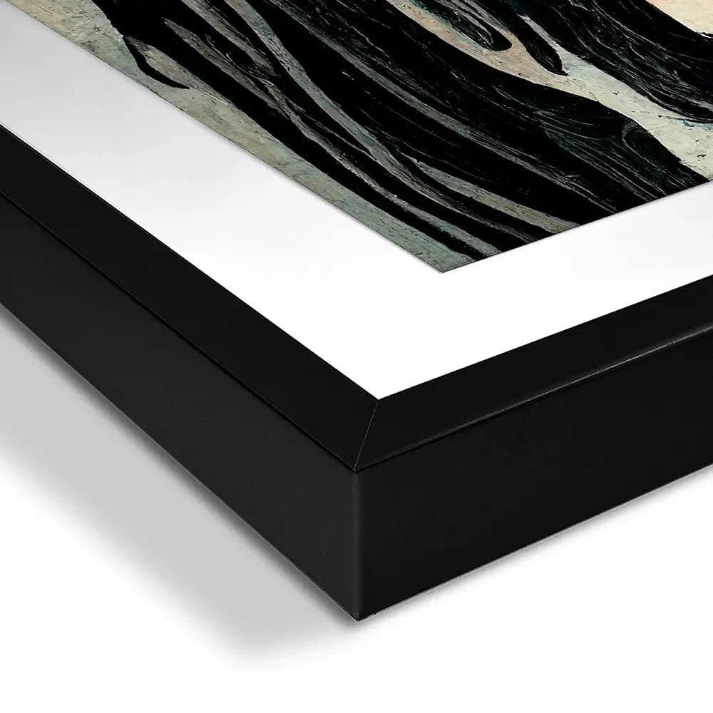 Wild Waves Framed Art Print Wild Waves Framed Art Print wall art product Treechild