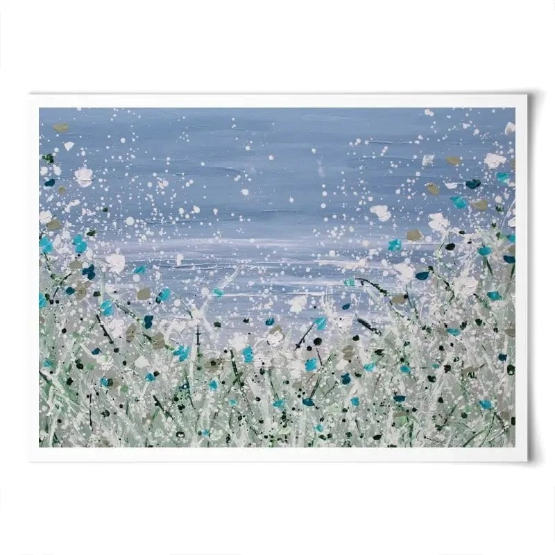Wild Winter Sea Art Print Wild Winter Sea Art Print wall art product Charlotte Anna Reed