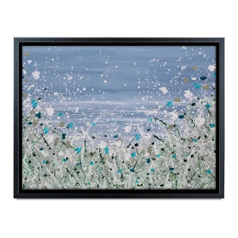 Wild Winter Sea Canvas Print Wild Winter Sea Canvas Print wall art product Charlotte Anna Reed