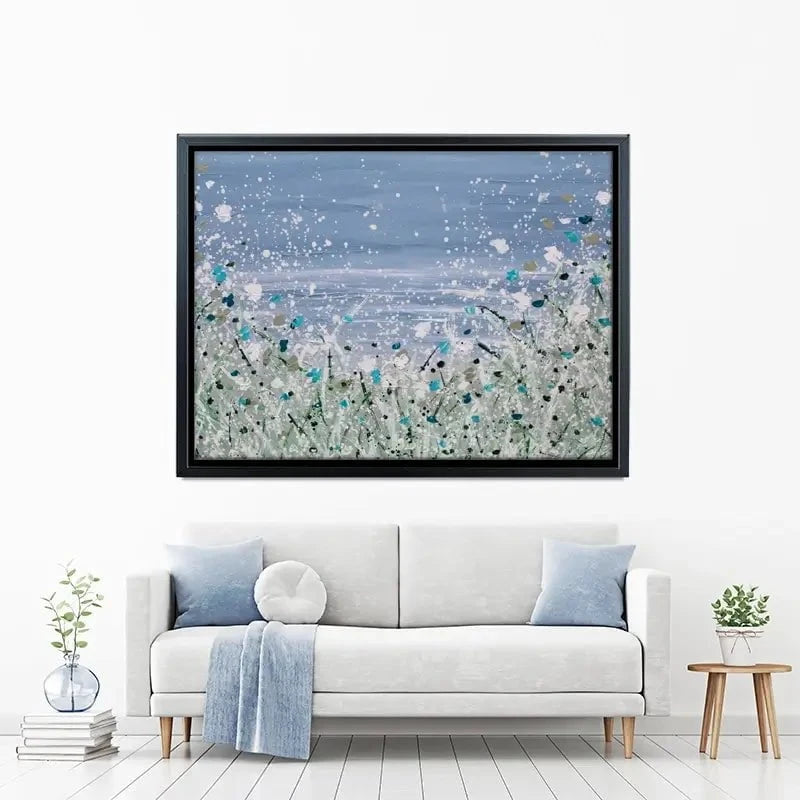 Wild Winter Sea Canvas Print Wild Winter Sea Canvas Print wall art product Charlotte Anna Reed