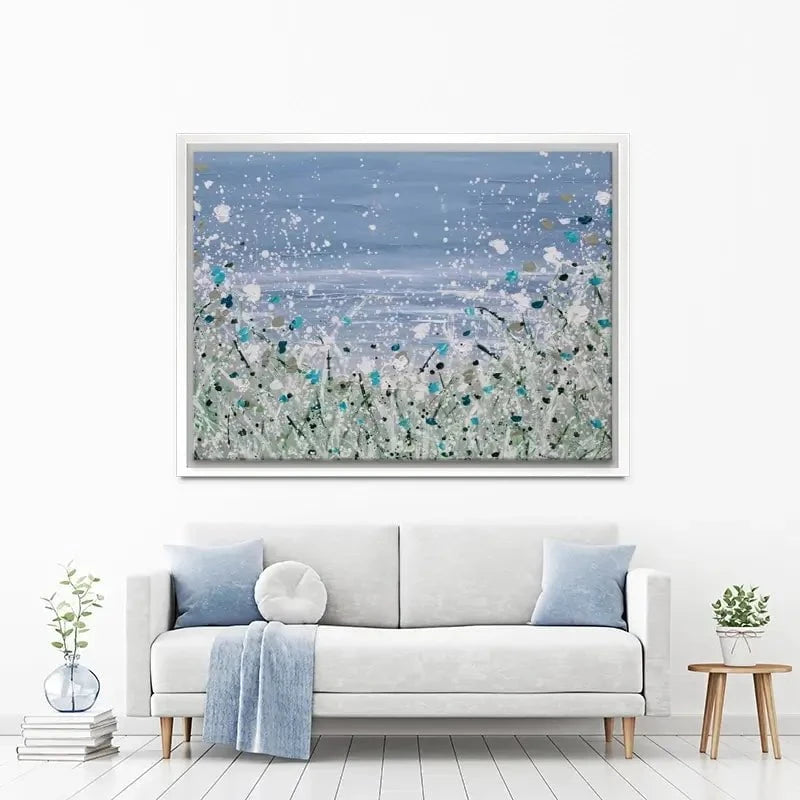 Wild Winter Sea Canvas Print Wild Winter Sea Canvas Print wall art product Charlotte Anna Reed