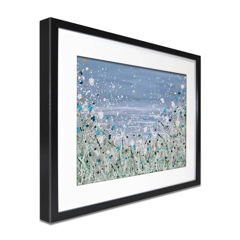 Wild Winter Sea Framed Art Print Wild Winter Sea Framed Art Print wall art product Charlotte Anna Reed