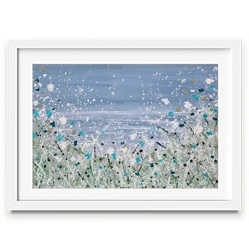 Wild Winter Sea Framed Art Print Wild Winter Sea Framed Art Print wall art product Charlotte Anna Reed