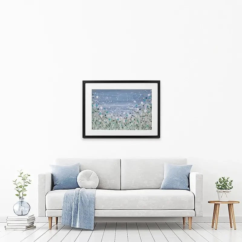 Wild Winter Sea Framed Art Print Wild Winter Sea Framed Art Print wall art product Charlotte Anna Reed