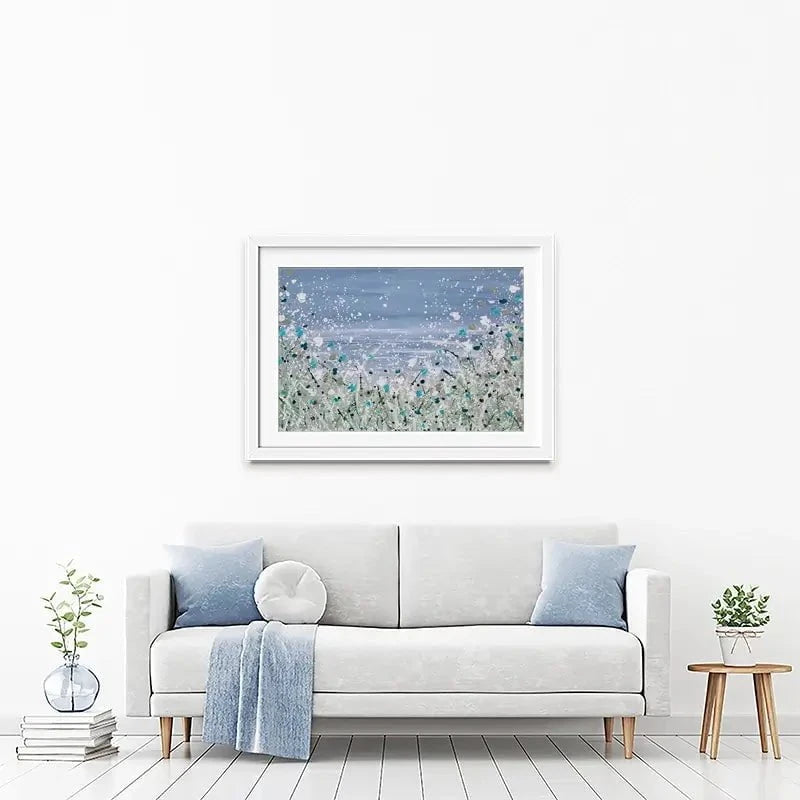Wild Winter Sea Framed Art Print Wild Winter Sea Framed Art Print wall art product Charlotte Anna Reed