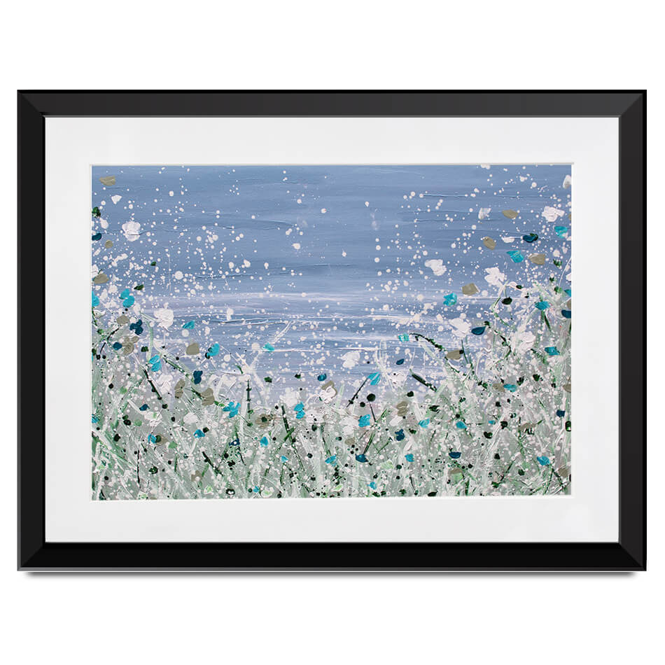 Wild Winter Sea Framed Art Print Wild Winter Sea Framed Art Print wall art product Charlotte Anna Reed