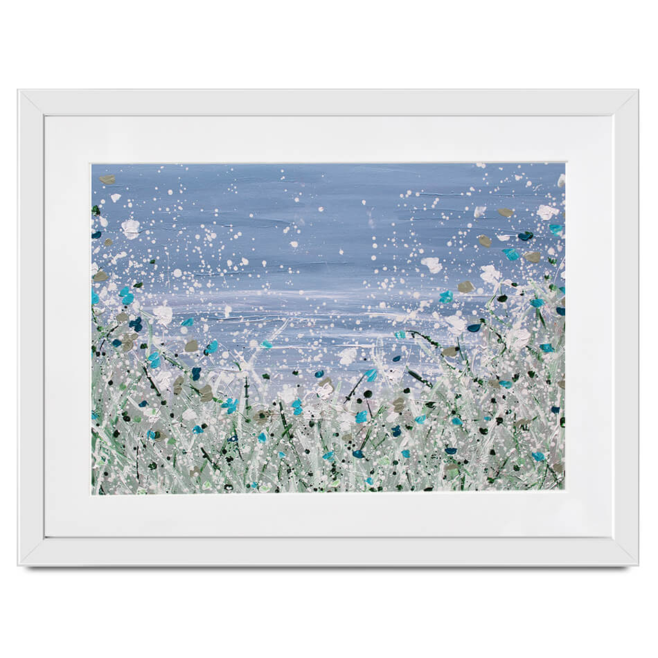 Wild Winter Sea Framed Art Print Wild Winter Sea Framed Art Print wall art product Charlotte Anna Reed