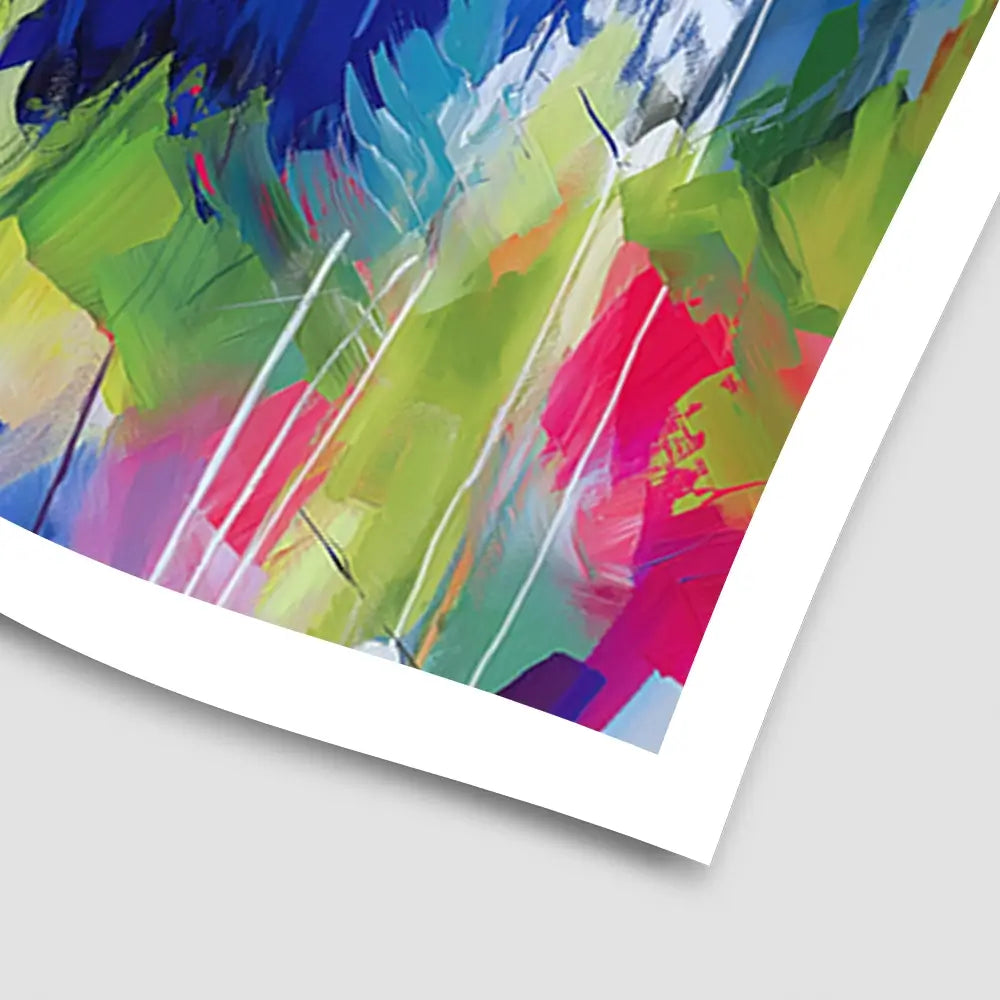 Wildfire Slopes Art Print Wildfire Slopes Art Print wall art product Chromatic Storm Studio