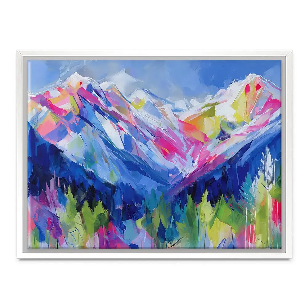 Wildfire Slopes Canvas Print Wildfire Slopes Canvas Print wall art product Chromatic Storm Studio