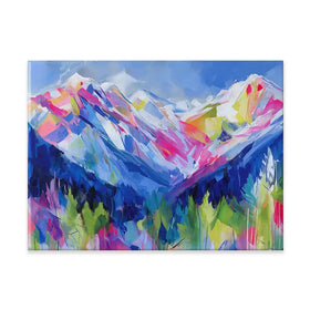 Wildfire Slopes Canvas Print Wildfire Slopes Canvas Print wall art product Chromatic Storm Studio