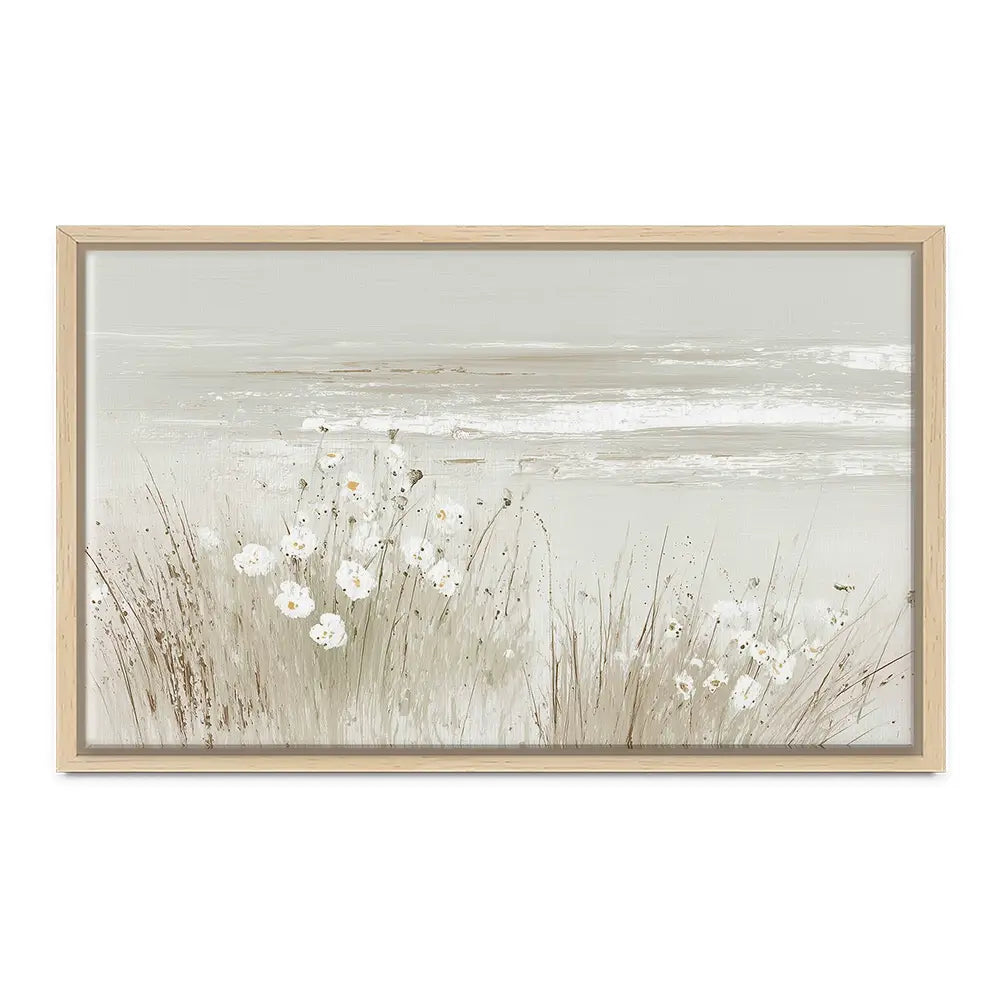 Wildflower Coast Hillside Canvas Print Wildflower Coast Hillside Canvas Print wall art product Chromatic Storm Studio