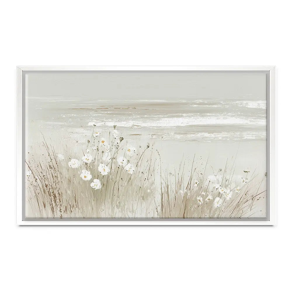 Wildflower Coast Hillside Canvas Print Wildflower Coast Hillside Canvas Print wall art product Chromatic Storm Studio
