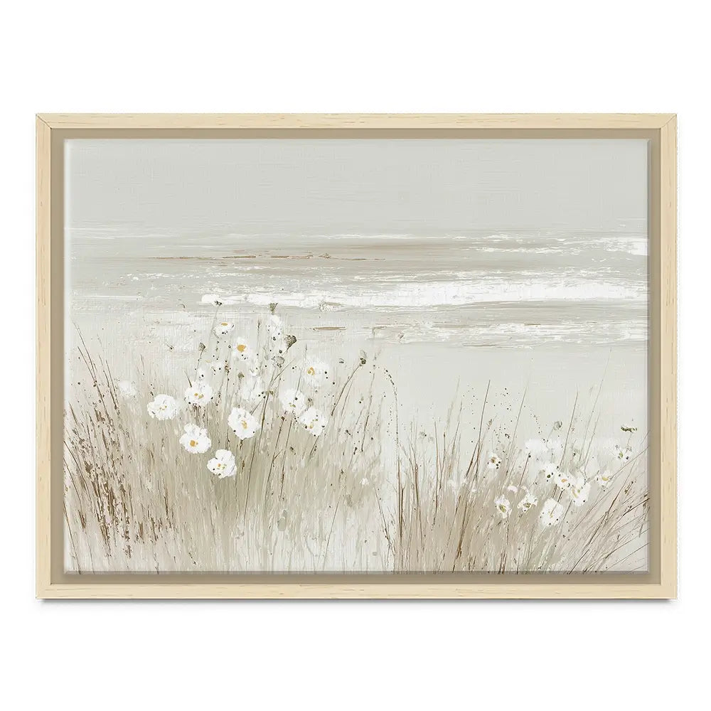 Wildflower Coast Hillside Canvas Print Wildflower Coast Hillside Canvas Print wall art product Chromatic Storm Studio