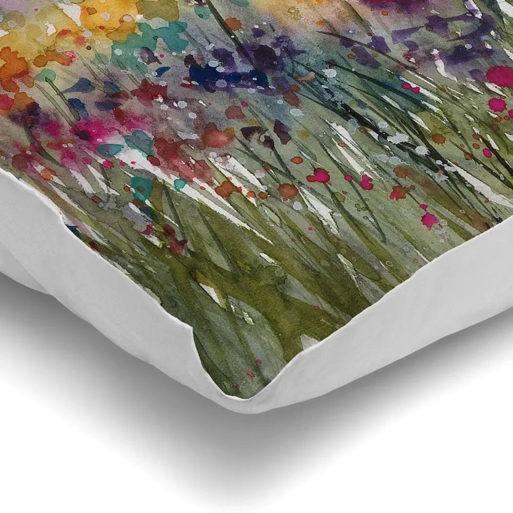 Wildflower Cottage Cushion Wildflower Cottage Cushion wall art product Carol Robinson