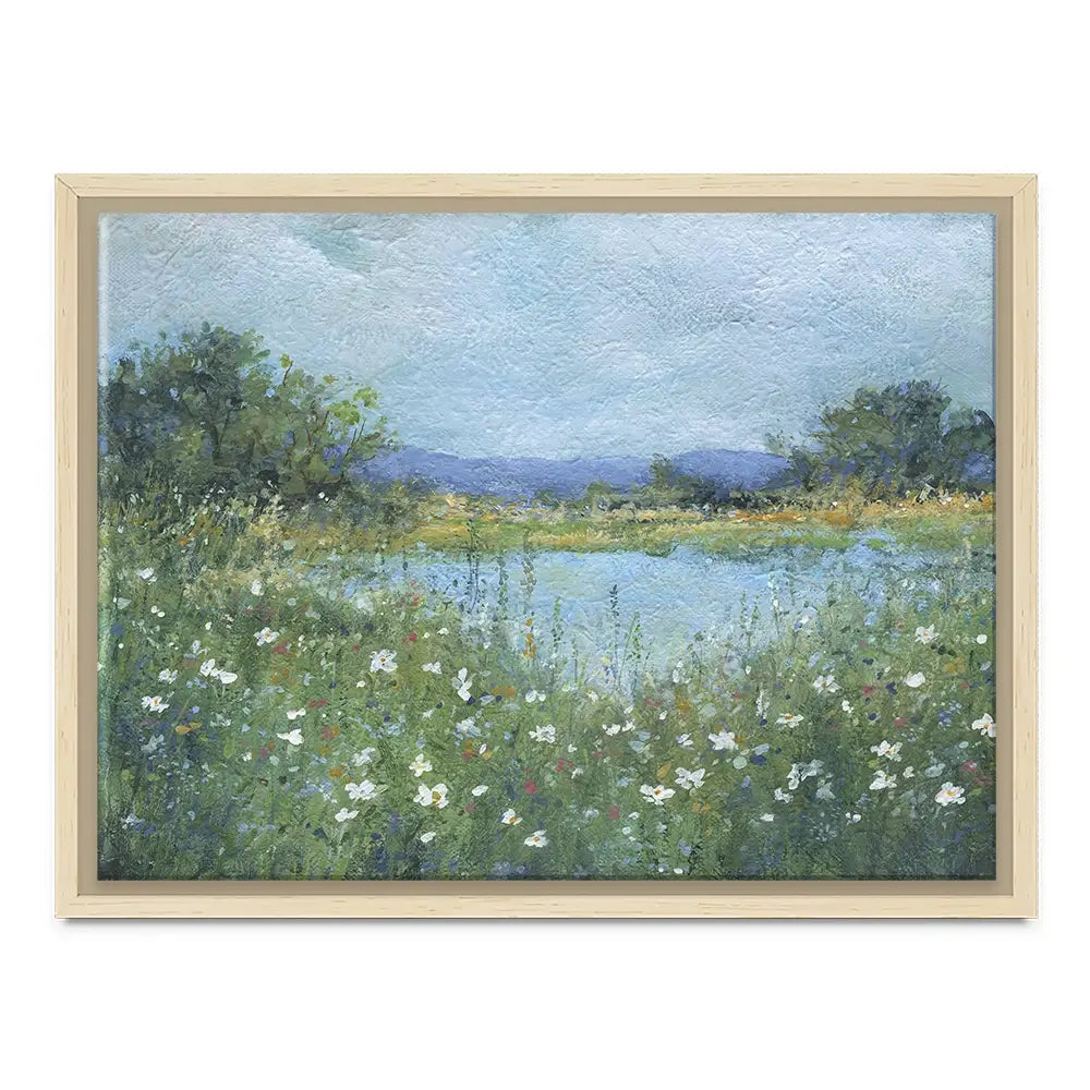 Wildflower Lake Canvas Print Wildflower Lake Canvas Print wall art product Carol Robinson