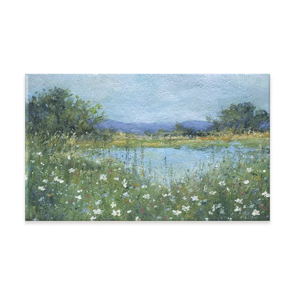Wildflower Lake Canvas Print Wildflower Lake Canvas Print wall art product Carol Robinson