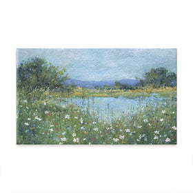 Wildflower Lake Oversized Canvas Print Wildflower Lake Oversized Canvas Print wall art product Carol Robinson