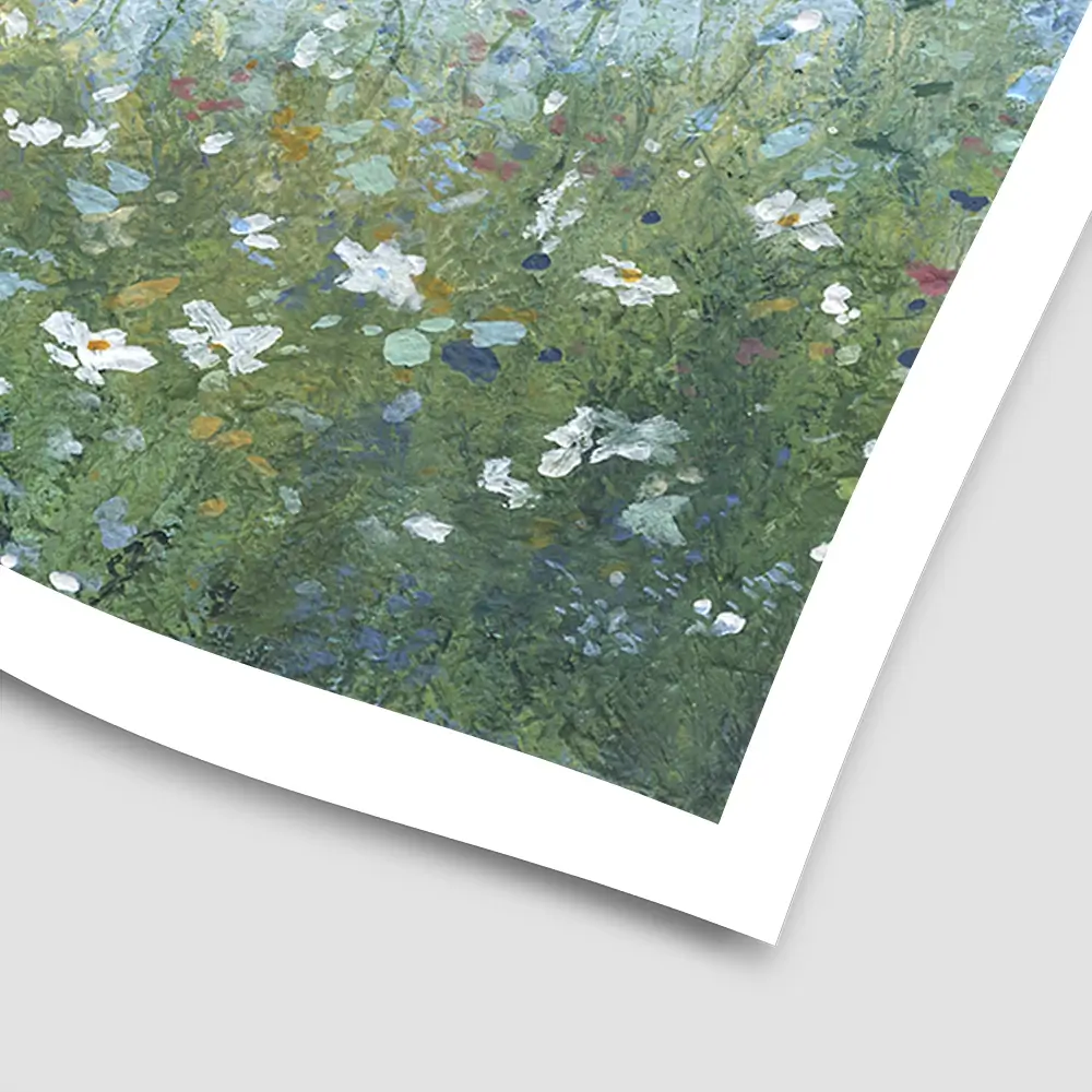 Wildflower Lake Square Art Print Wildflower Lake Square Art Print wall art product Carol Robinson