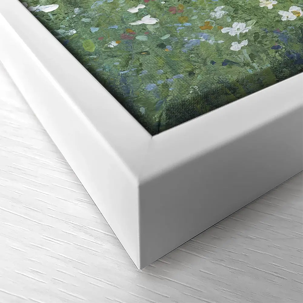 Wildflower Lake Square Canvas Print Wildflower Lake Square Canvas Print wall art product Carol Robinson