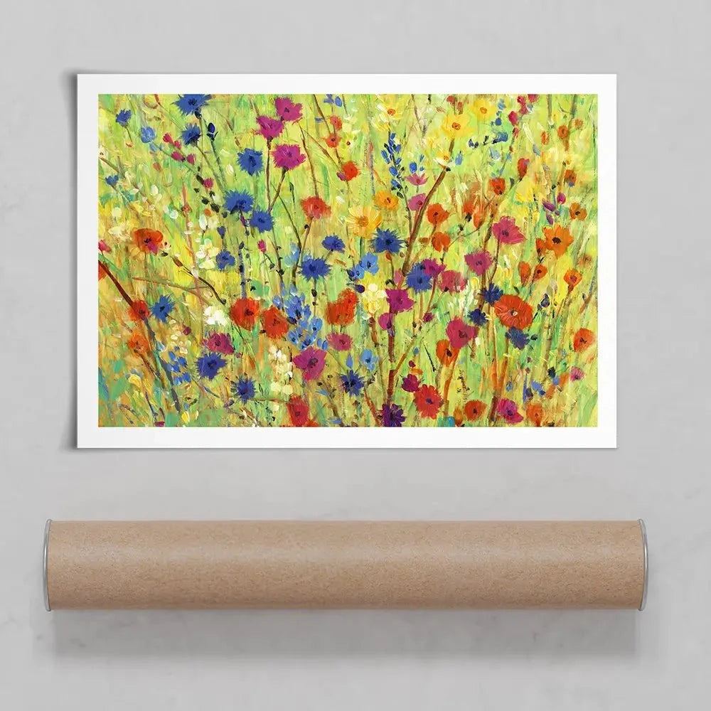 Wildflower Patch Art Print Wildflower Patch Art Print wall art product Tim O'Toole