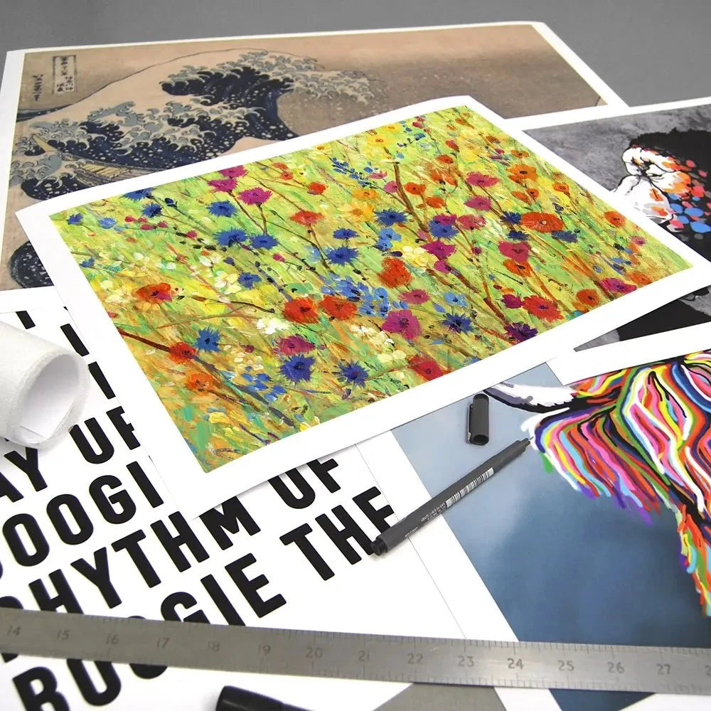 Wildflower Patch Art Print Wildflower Patch Art Print wall art product Tim O'Toole