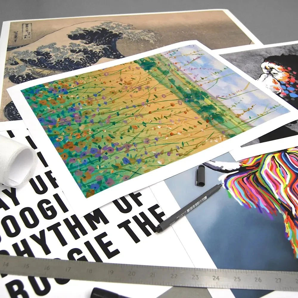 Wildflower Path Art Print Wildflower Path Art Print wall art product Tim O'Toole